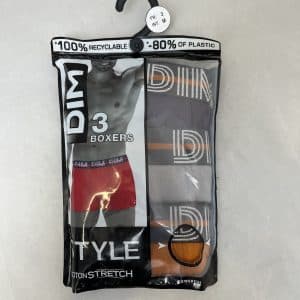 Dim Boxer Homme Style Coton Stretch  - Lot N°1