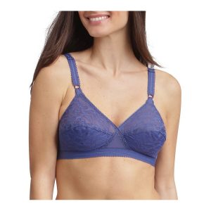 Playtex soutien-gorge S/A cœur croisé bleu cobalt femme colis de 25 pièces