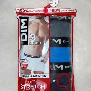 Dim - Boxer Homme Style Coton Stretch - Lot N°7