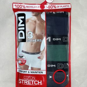 Dim - Boxer Homme Style Coton Stretch - Lot N°6
