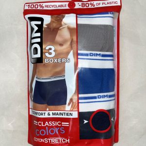 Dim - Boxer Homme Classic Colors - Lot N°4