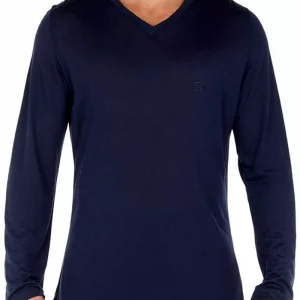 Hom cocooning tee-shirt v manches longues homme colis de 6 pièces