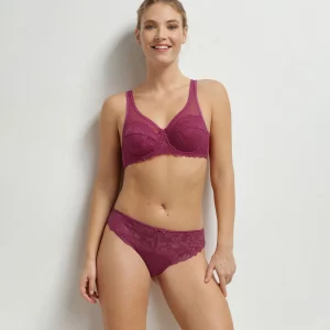 DIM - Ensemble générous essential rouge sangria Colis de 16 ensembles
