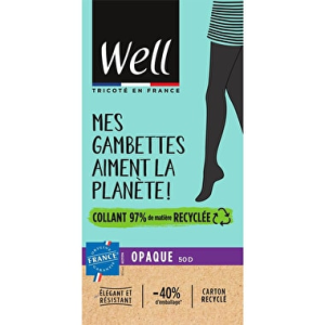 Well collants semi-opaque 30d opaque 50d colis de 120 collants