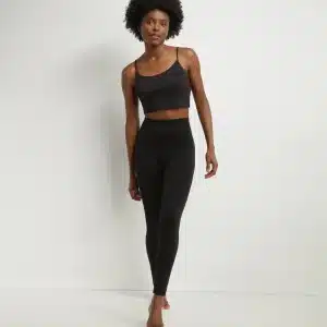 Dim Thermo legging Relax & go avec intérieur polaire Noir colis de 24